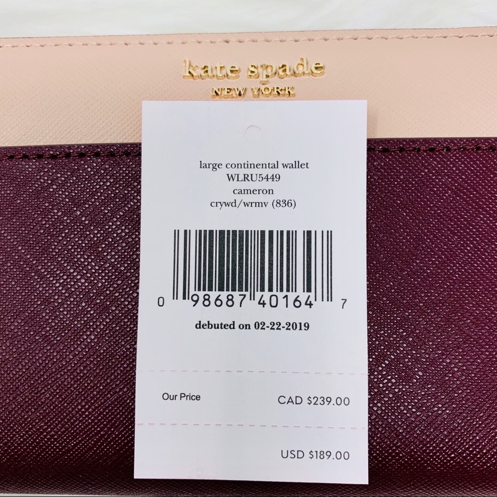 Kate spade Cameron medium Satchel wallet set NWT - Picture 7 of 8